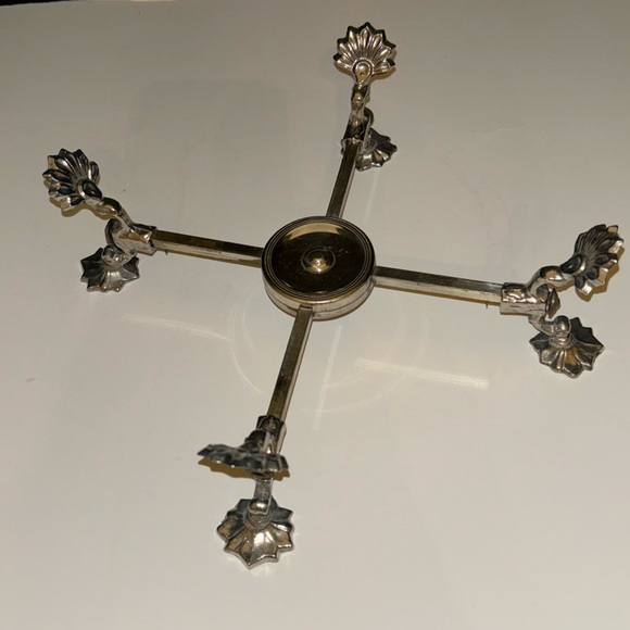 Andrea By Sadek Other - Andrea by Sadek 19th century silver plated expandable Trivet made in Japan